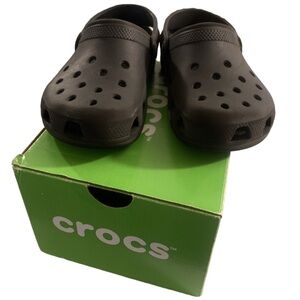 CROCS Classic Black Kids Clogs